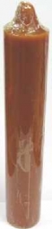 Brown 9" Jumbo Pillar Candle